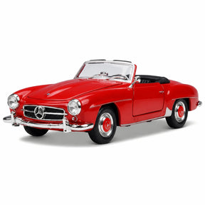 Welly Mercedes-Benz 1955 190SL Red 1:24 – Modelo de Exhibición de Fundición a Presión