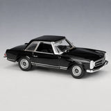 Welly Mercedes-Benz 1963 230SL أسود 1:24 – نموذج عرض معدني مصبوب