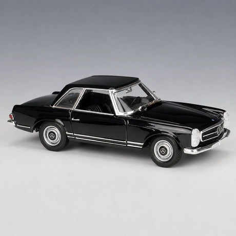 Welly Mercedes-Benz 1963 230SL Black 1:24 – Modello Pressofuso per esposizione in pressofusione