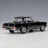 Welly Mercedes-Benz 1963 230SL أسود 1:24 – نموذج عرض معدني مصبوب
