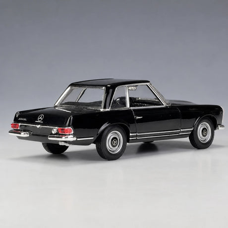 Welly Mercedes-Benz 1963 230SL Black 1:24 – Modello Pressofuso per esposizione in pressofusione