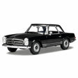 [Welly] 1:24 Mercedes-Benz 1963 230SL Black Model Car Die-Cast