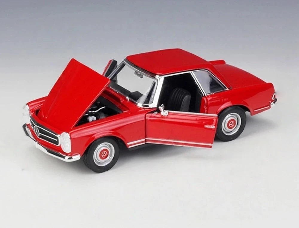 [Welly] 1:24 Mercedes-Benz 1963 230SL Red Model Car Die-Cast