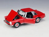 [Welly] 1:24 Mercedes-Benz 1963 230SL Red Model Car Die-Cast