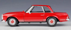 [Welly] 1:24 Mercedes-Benz 1963 230SL rouge voiture miniature Die-Cast