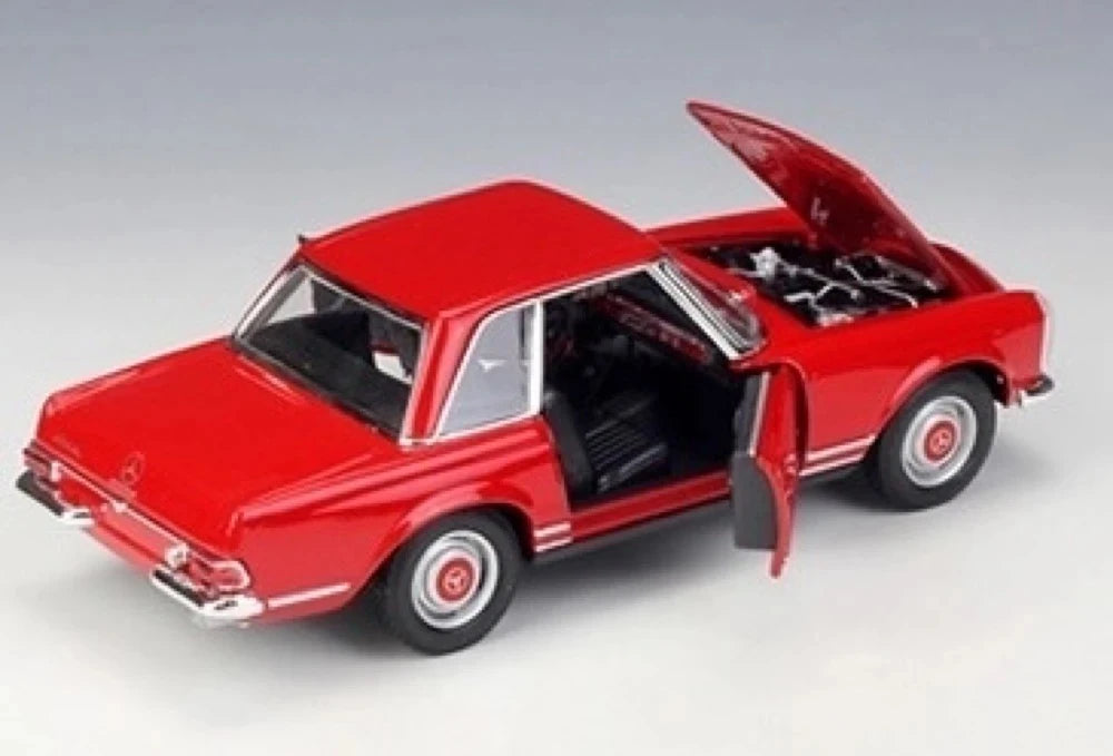 [Welly] 1:24 Mercedes-Benz 1963 230SL rouge voiture miniature Die-Cast
