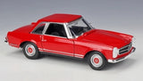 [Welly] 1:24 Mercedes-Benz 1963 230SL Red Model Car Die-Cast