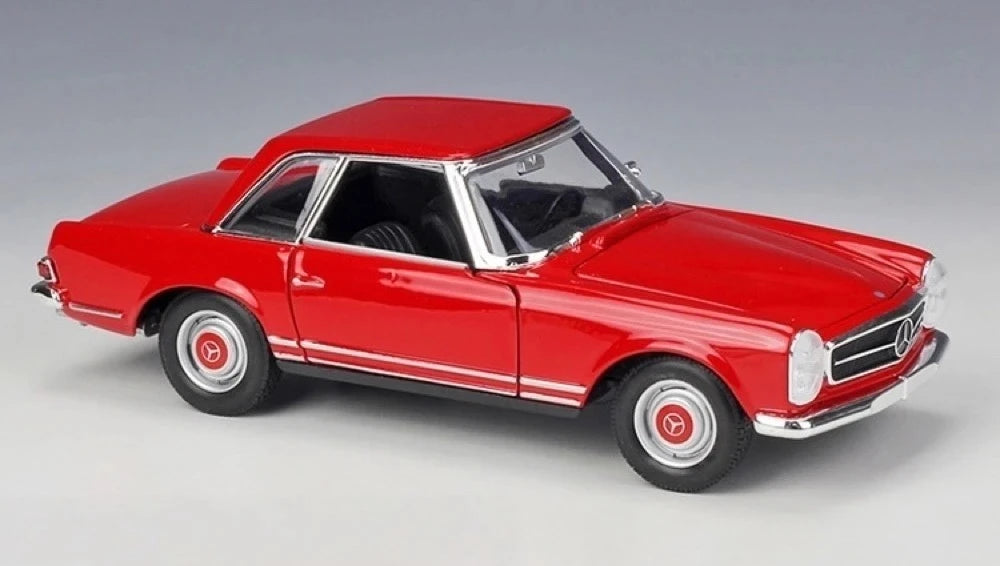 [Welly] 1:24 Mercedes-Benz 1963 230SL rouge voiture miniature Die-Cast
