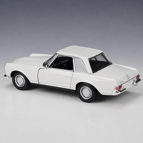 [Welly] 1:24 Mercedes-Benz 1963 230SL bianco modellino di auto Die-Cast