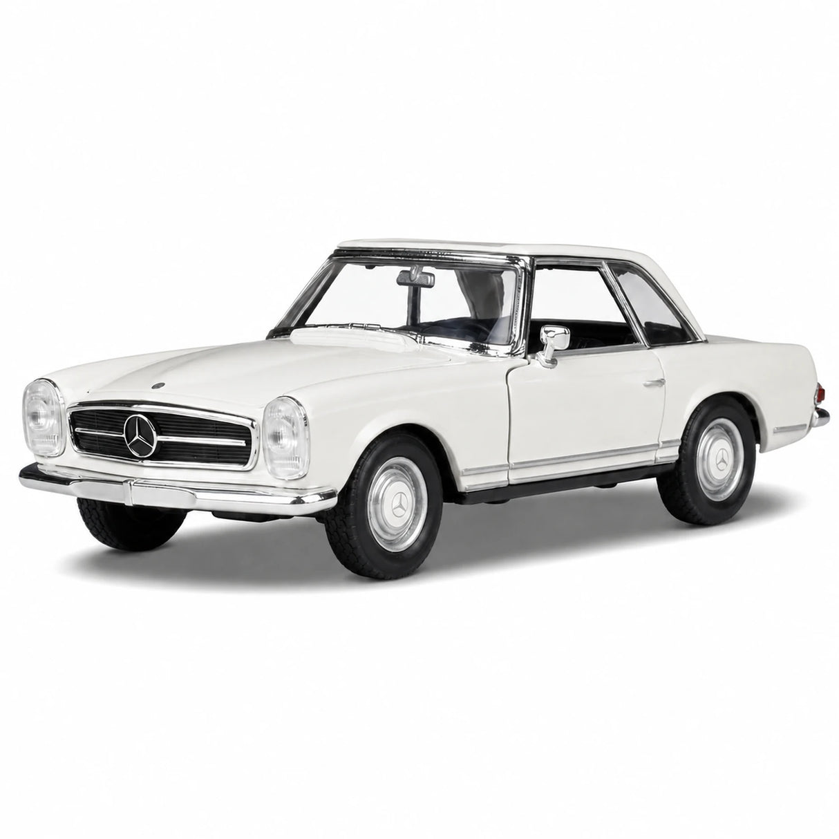 [Welly] 1:24 Mercedes-Benz 1963 230SL White Model Car Die-Cast