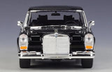 [Welly] 1:24 Mercedes-Benz 1963 600 noir voiture miniature Die-Cast