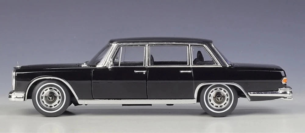 [Welly] 1:24 Mercedes-Benz 1963 600 Black Model Car Die-Cast