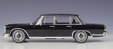 [Welly] 1:24 Mercedes-Benz 1963 600 Black Model Car Die-Cast