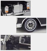 [Welly] 1:24 Mercedes-Benz 1963 600 noir voiture miniature Die-Cast