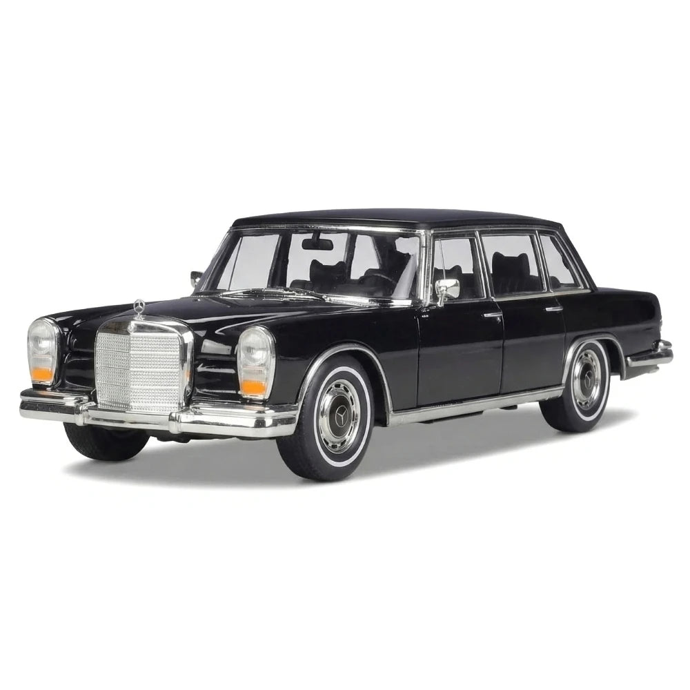 [Welly] 1:24 Mercedes-Benz 1963 600 Black Model Car Die-Cast