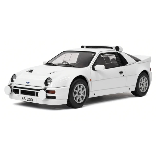 [WHITEBOX] 1:24 Ford 1986 RS200 White Model Car Die-Cast