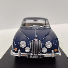[WHITEBOX] 1:24 Jaguar 1960 Mark 2 Blue Model Car Die-Cast