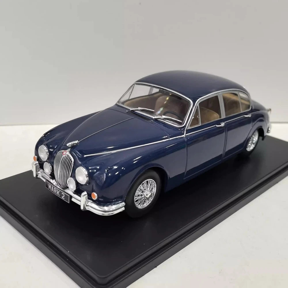 [WHITEBOX] 1:24 Jaguar 1960 Mark 2 ブルー モデルカー Die-Cast