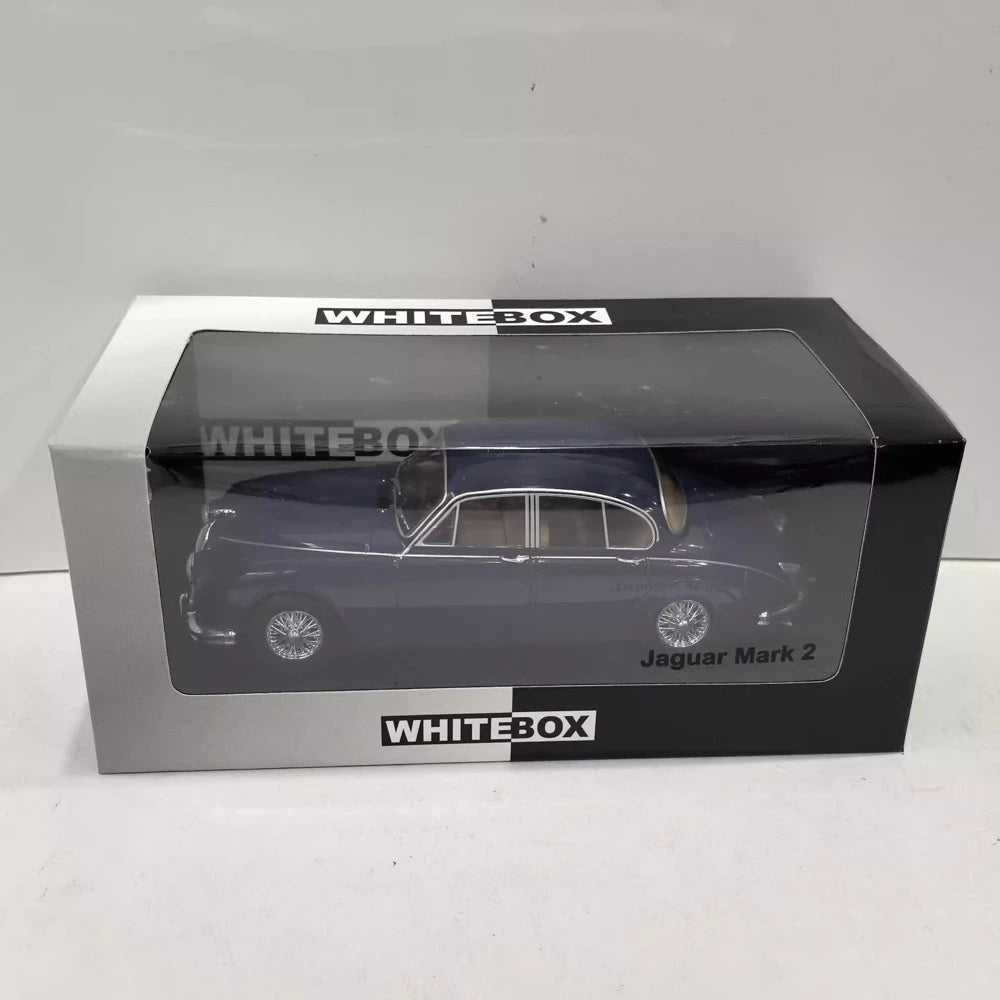 [WHITEBOX] 1:24 Jaguar 1960 Mark 2 ブルー モデルカー Die-Cast