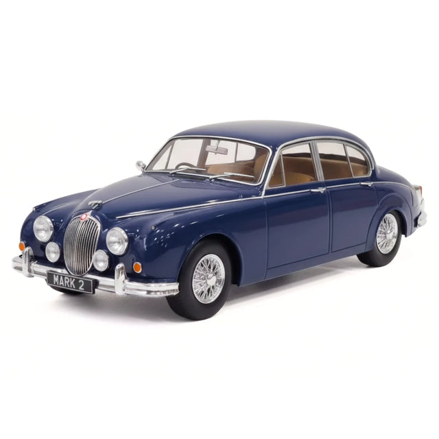 [WHITEBOX] 1:24 Jaguar 1960 Mark 2 ブルー モデルカー Die-Cast