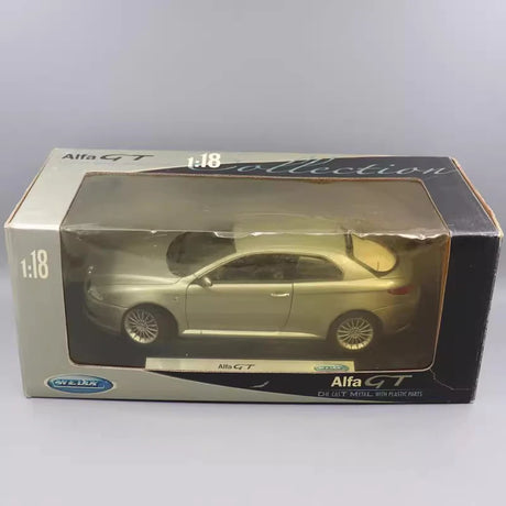 [Welly] 1:18 Alfa Romeo 2003 GT Silver Model Car Die-Cast