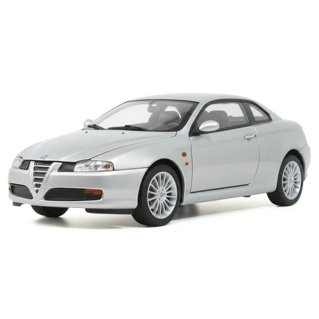 [Welly] 1:18 Alfa Romeo 2003 GT Silver Model Car Die-Cast