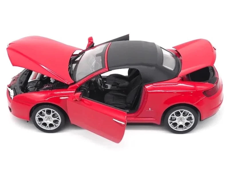 [Welly] 1:18 Alfa Romeo 2006 Spider Red Model Car Die-Cast