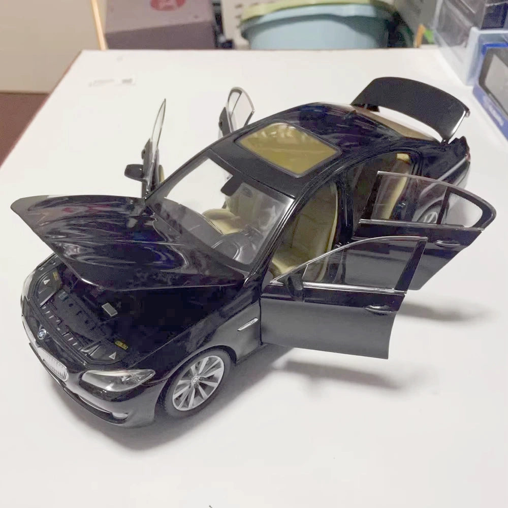 [Welly] 1:18 BMW 2010 F10 535i noir voiture miniature Die-Cast