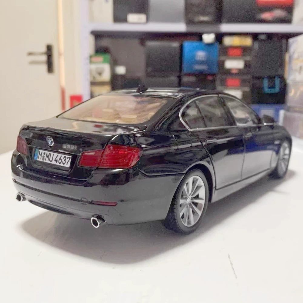 [Welly] 1:18 BMW 2010 F10 535i noir voiture miniature Die-Cast