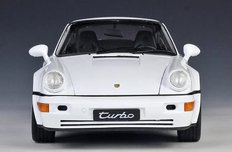 [Welly] 1:18 Porsche 1991 964 Turbo White Model Car Die-Cast