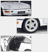 [Welly] 1:18 Porsche 1991 964 Turbo White Model Car Die-Cast