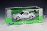 [Welly] 1:18 Porsche 1991 964 Turbo White Model Car Die-Cast