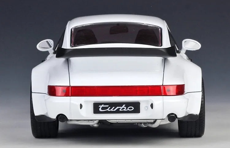 [Welly] 1:18 Porsche 1991 964 Turbo White Model Car Die-Cast