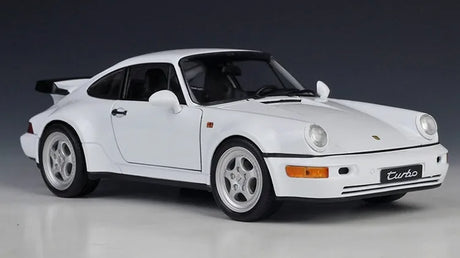 [Welly] 1:18 Porsche 1991 964 Turbo White Model Car Die-Cast