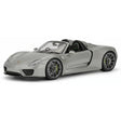 [Welly] 1:18 Porsche 2013 918 Convertible Gray Model Car Die-Cast