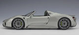 [Welly] 1:18 Porsche 2013 918 Convertible Gray Model Car Die-Cast