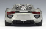[Welly] 1:18 Porsche 2013 918 Convertible Gray Model Car Die-Cast