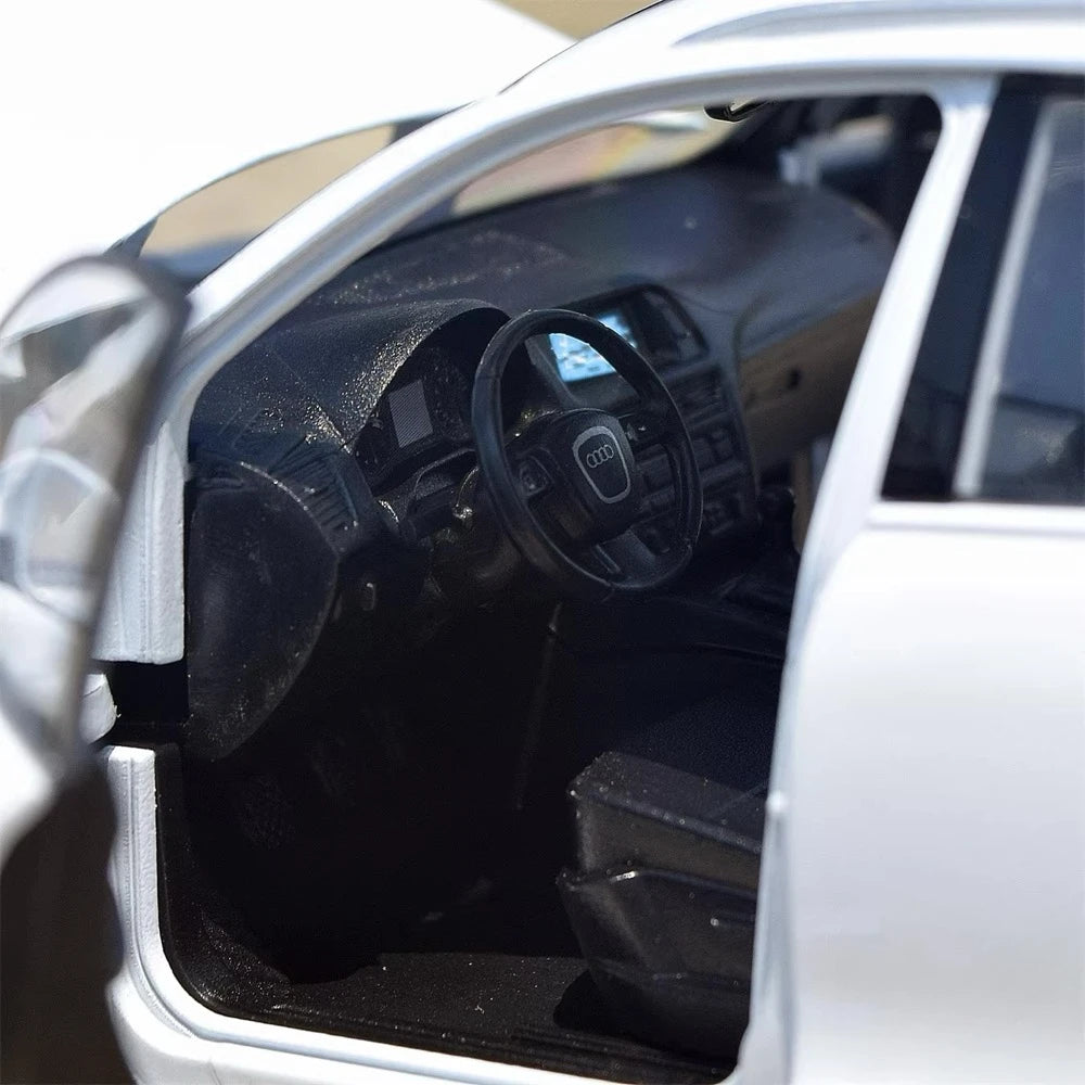 [Welly] 1:24 Audi 2008 Q5 bianco modellino di auto Die-Cast