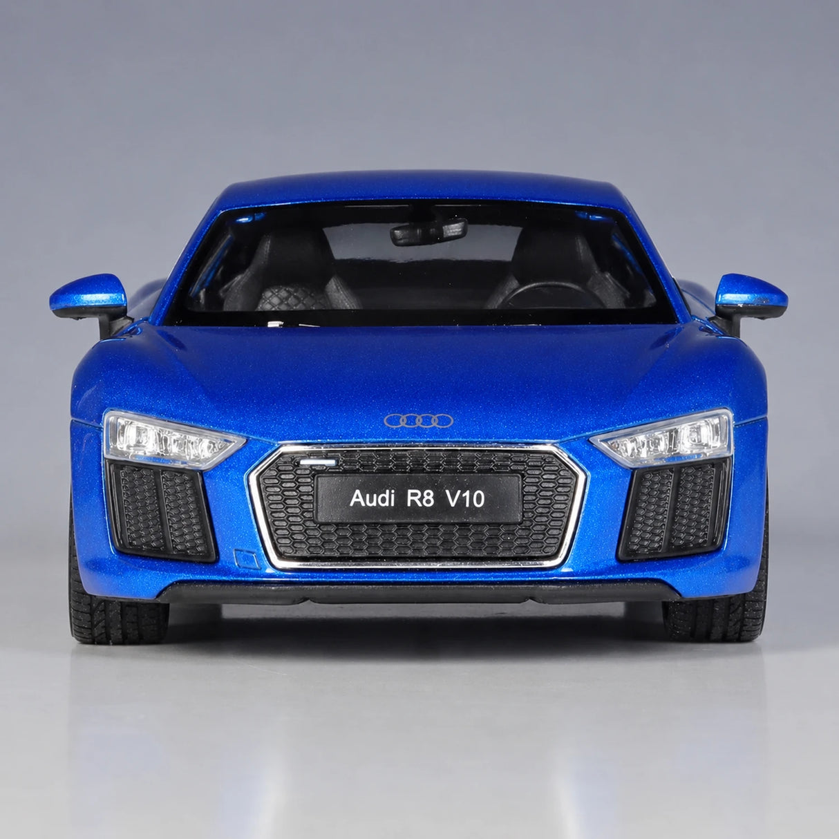 [Welly] 1:24 Audi 2016 R8 V10 Blue Model Car Die-Cast