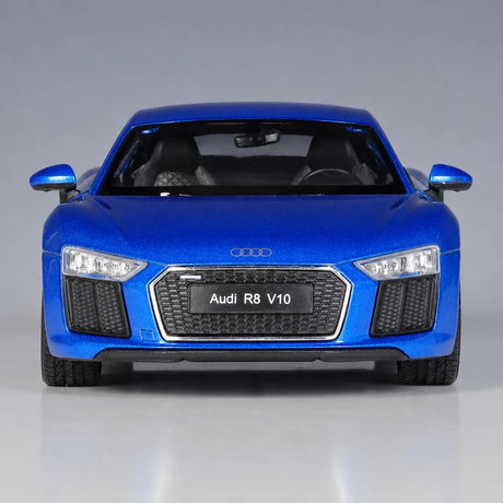 [Welly] 1:24 Audi 2016 R8 V10 Blue Model Car Die-Cast