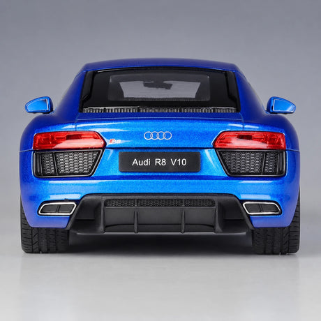[Welly] 1:24 Audi 2016 R8 V10 Blue Model Car Die-Cast