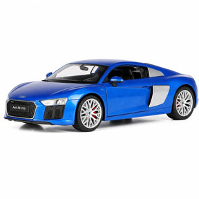 [Welly] 1:24 Audi 2016 R8 V10 Blue Model Car Die-Cast