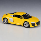 ウェリー Audi 2016 R8 V10 イエロー 1:24 – ダイキャスト展示モデルダイキャスト (Welly)