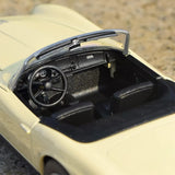 [Welly] 1:24 BMW 1956 507 Convertible Yellow Model Car Die-Cast