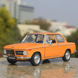 [Welly] 1:24 BMW 1972 2002 Tii Orange Model Car Die-Cast