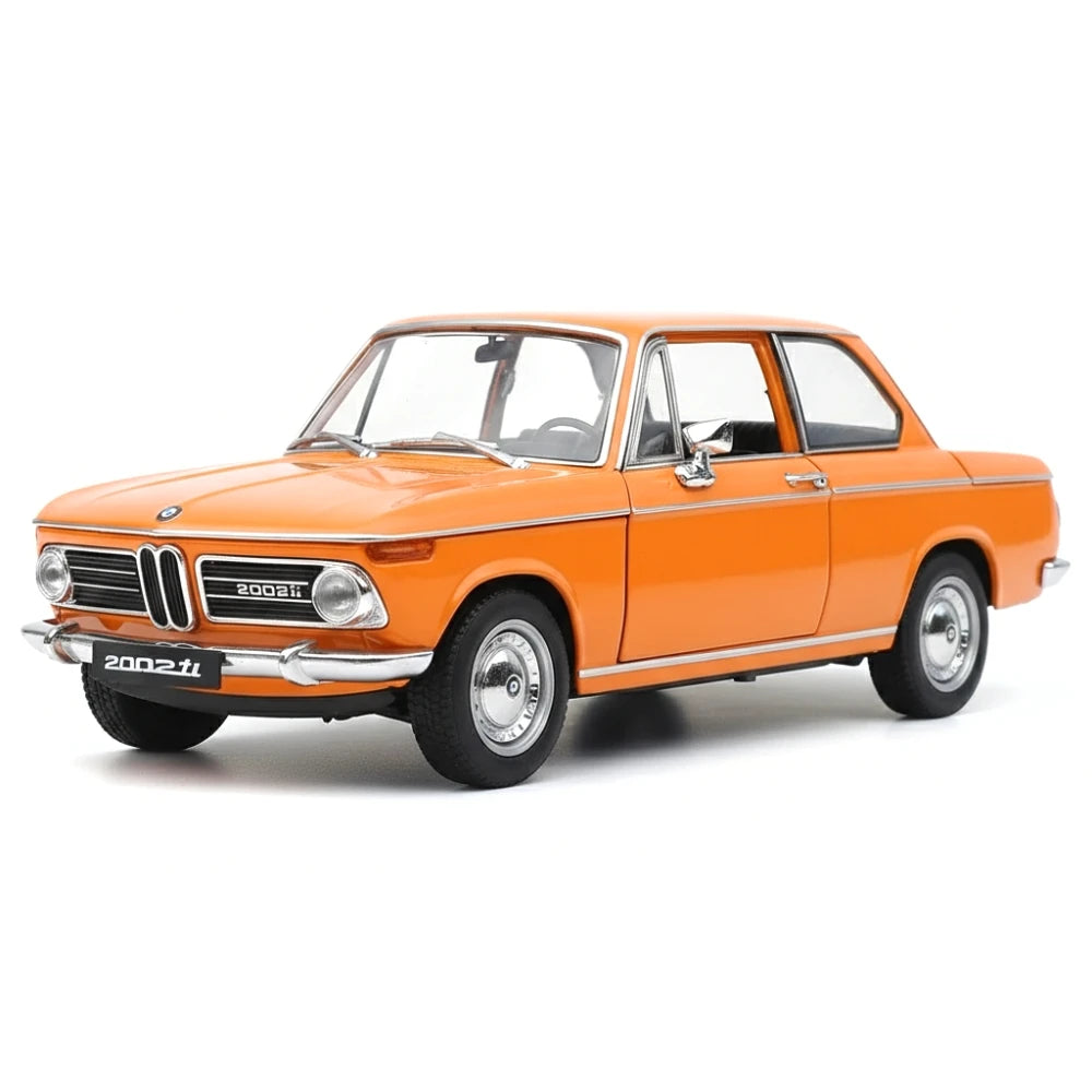 [Welly] 1:24 BMW 1972 2002 Tii Orange Model Car Die-Cast