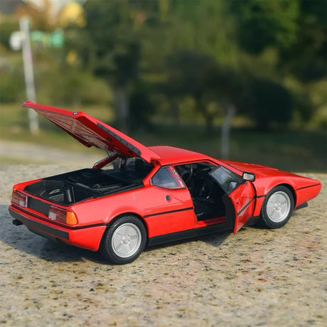 [Welly] 1:24 BMW 1978 E26 M1 rood modelauto Die-Cast