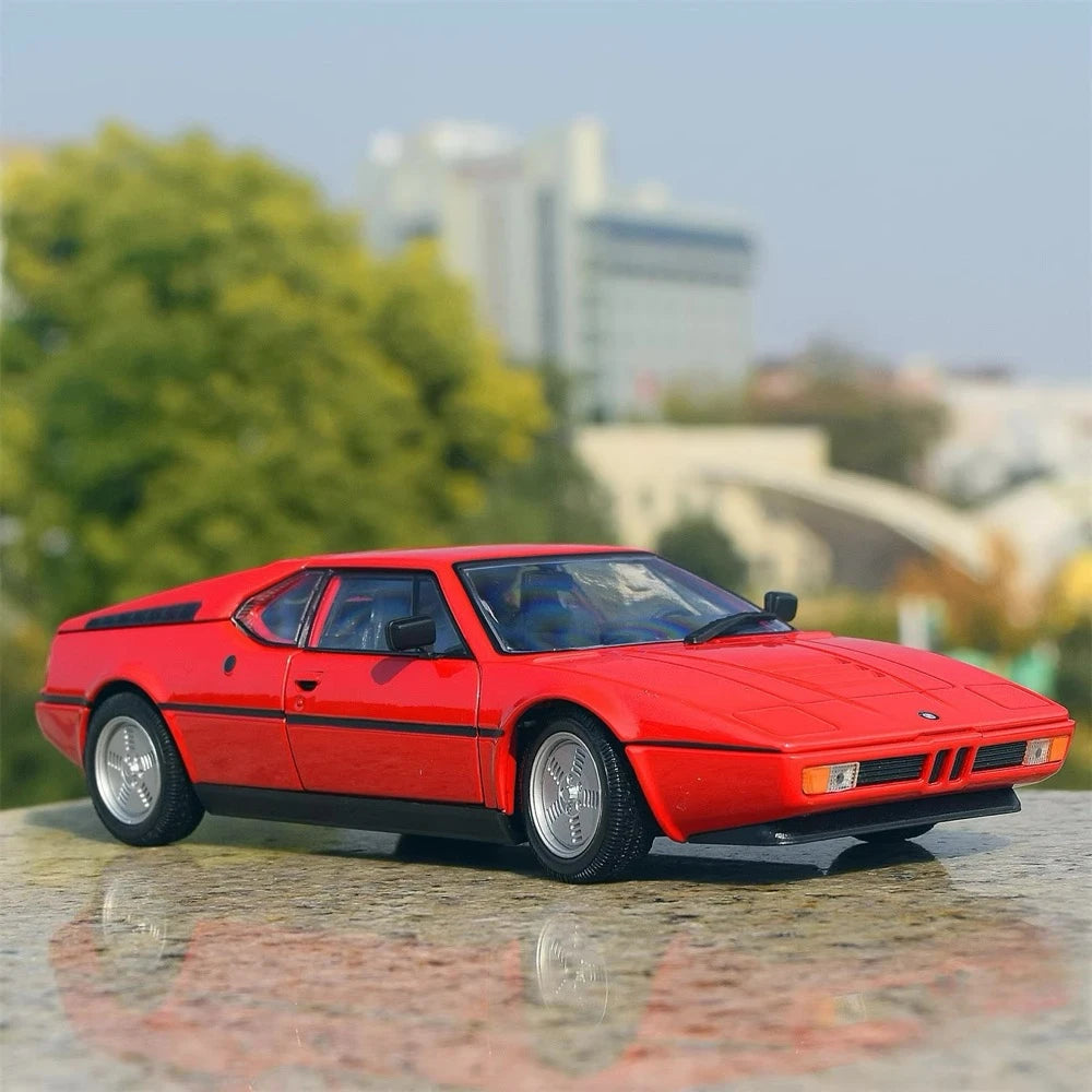 [Welly] 1:24 BMW 1978 E26 M1 rouge voiture miniature Die-Cast