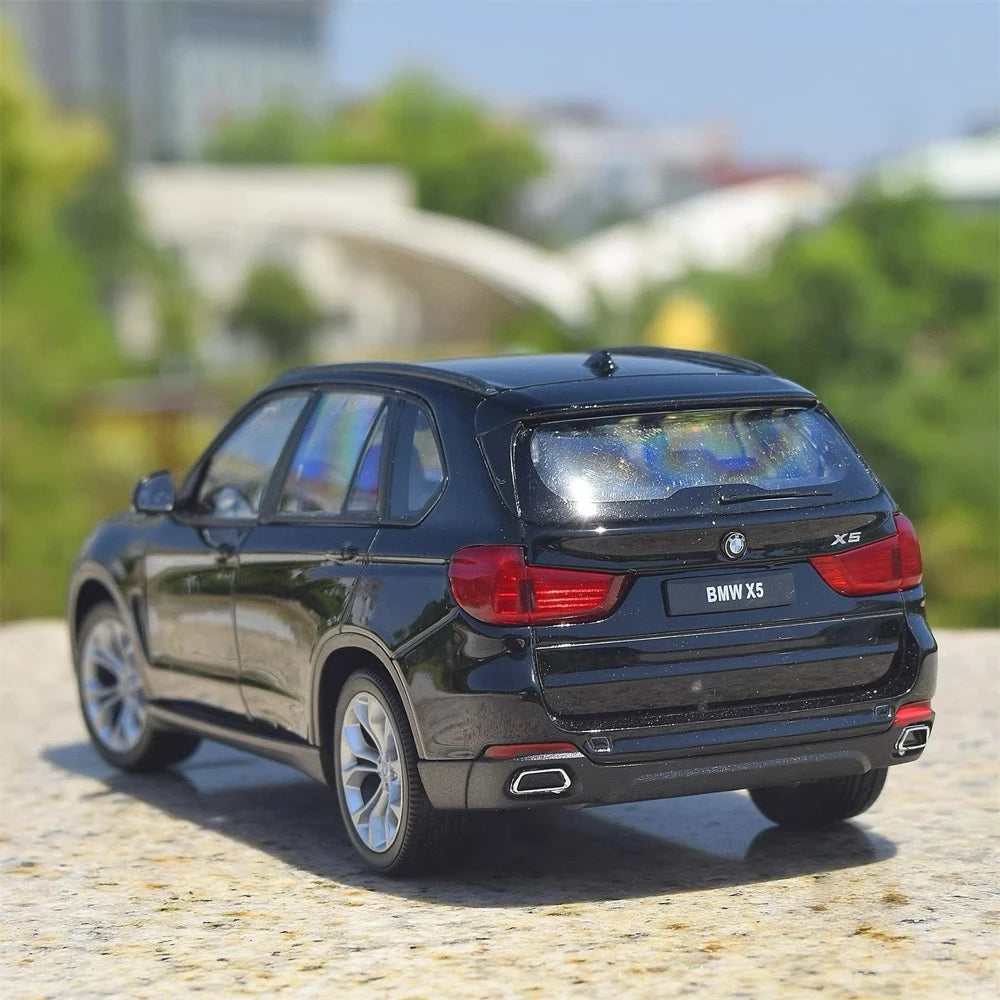 [Welly] 1:24 BMW 2014 F85 X5 svart modellbil Die-Cast