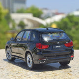 [Welly] 1:24 BMW 2014 F85 X5 svart modellbil Die-Cast